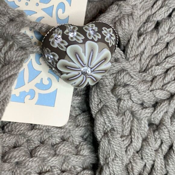 NWT Blue Tassel crop cardigan. Small - Picture 4 of 6